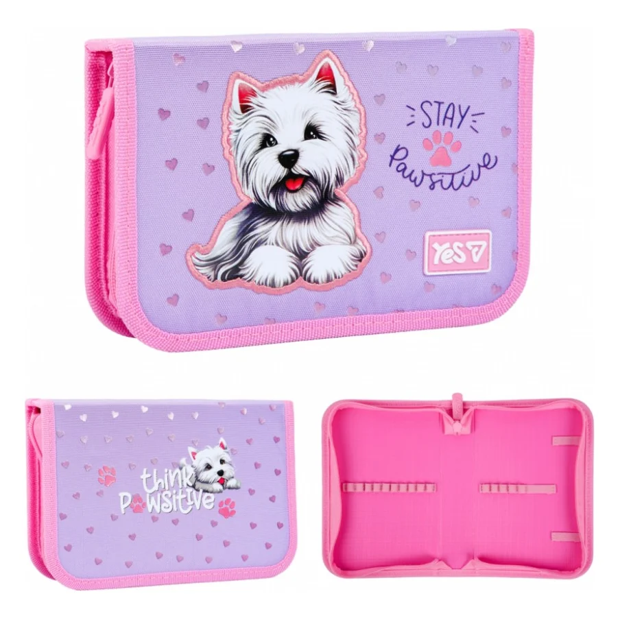 Пенал Yes твердий одинарний без клапана Pawesome HP-02 (533723)