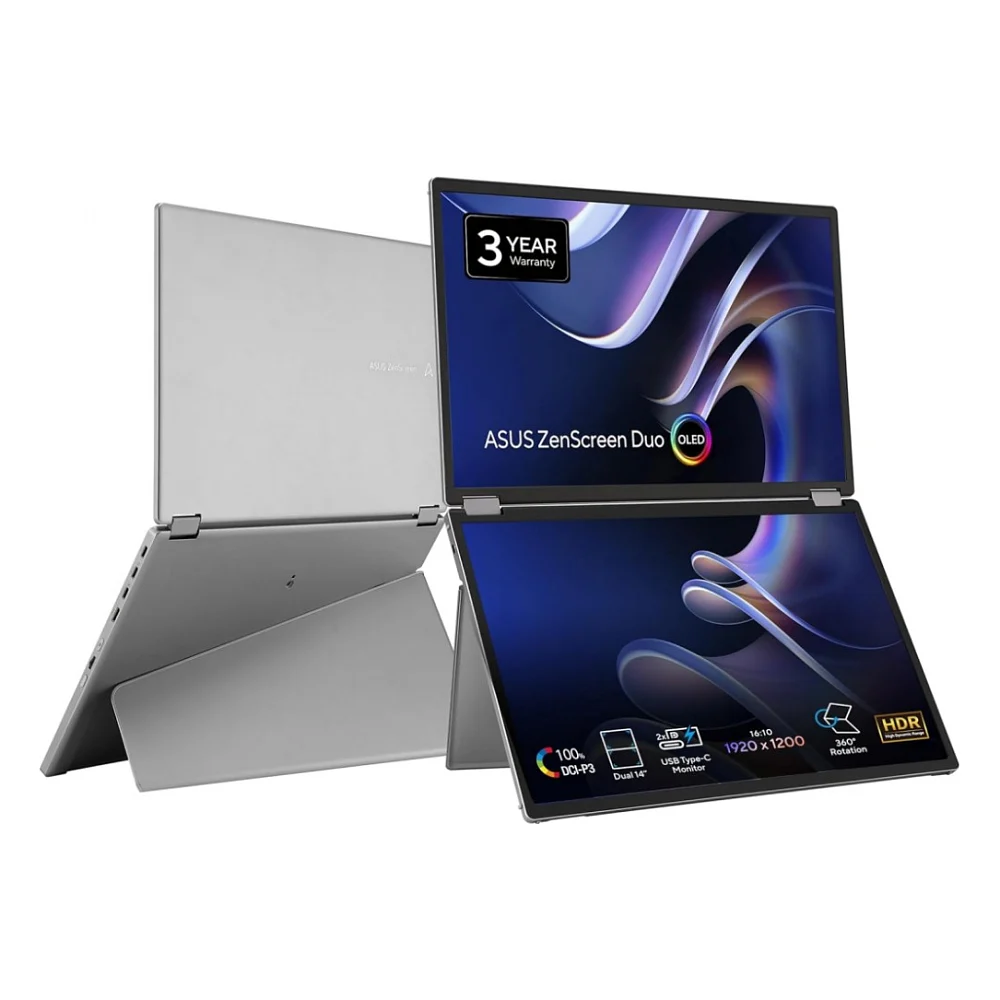 Монітор ASUS ZenScreen DUO MQ149CD (90LM0AKV-B01N70)