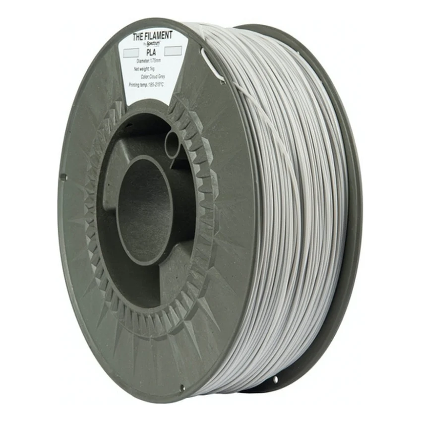 Пластик для 3D-принтера The Filament PLA 1.75mm 1kg CLOUD GREY (TF-24003)