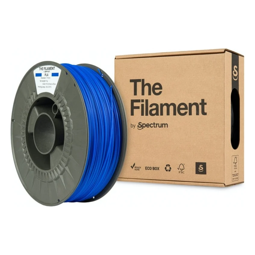 Пластик для 3D-принтера The Filament PLA 1.75mm 1kg PERFORMANCE BLUE (TF-24004) — фото 3