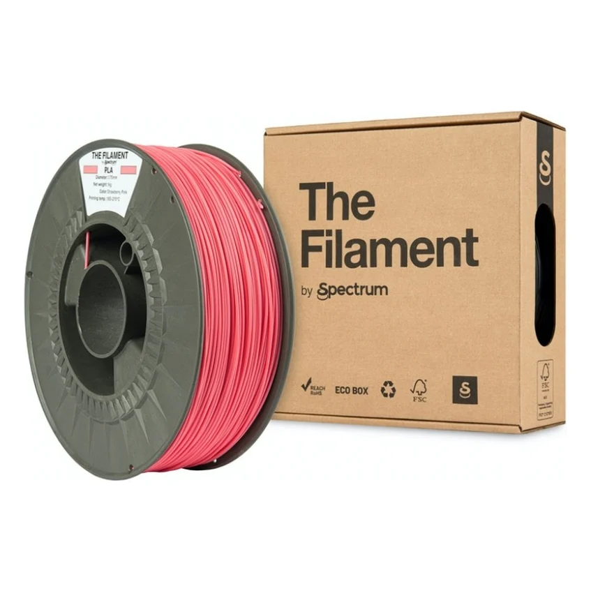 Пластик для 3D-принтера The Filament PLA 1.75mm 1kg STRAWBERRY PINK (TF-24013) — фото 3