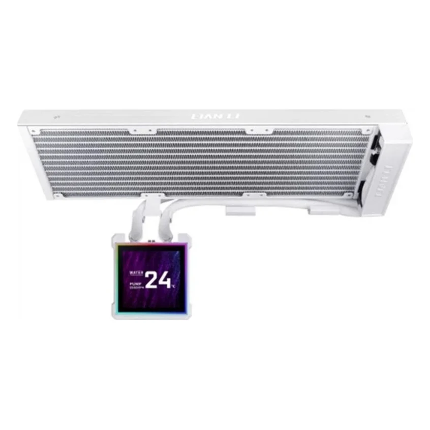Система рідинного охолодження Lian Li HydroShift II LCD-S 360N FANLESS, Black (G89.GHS2LCDS36NB.00) — фото 2