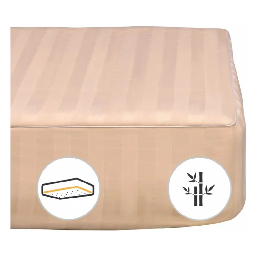 Наматрацник MirSon Carmela Bamboo 613 200х200 см (2200000074157)