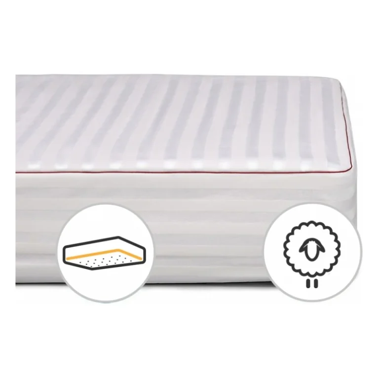 Наматрацник MirSon DeLuxe Woollen 481 160x200 см (2200000142290)