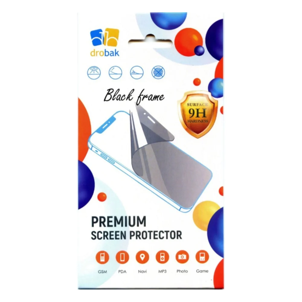 Скло захисне Drobak Poco M8 5G Black (151598)