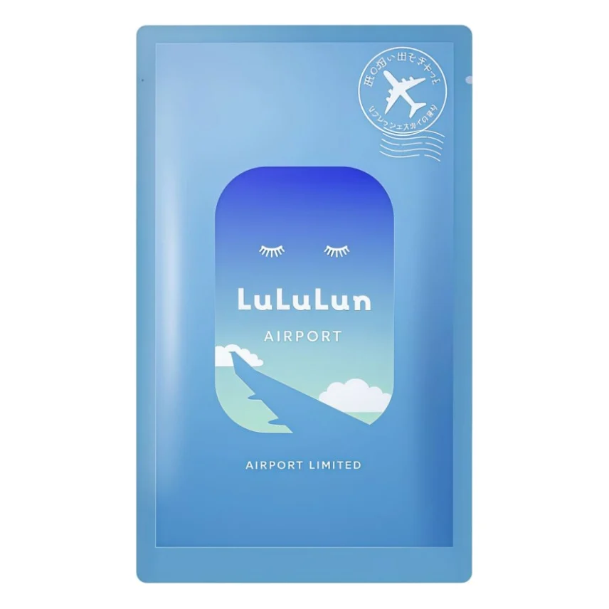 Маска для обличчя Lululun Face Mask Airport Refreshing Sky 5 шт. (4580794011742) — фото 2