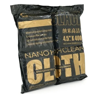 Серветки MECHANIC Nano Black, 11,5x11,5 cm, 400pcs (NB11.5x11.5/400)