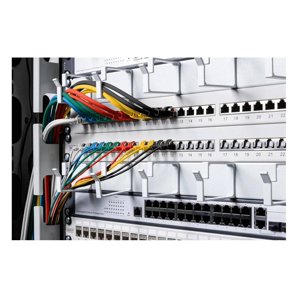 Патч-корд 5м, UTP, cat.6, Sliim, AWG 32/7, Cu, LSZH, grey Digitus (DK-1618-050S) — фото 3