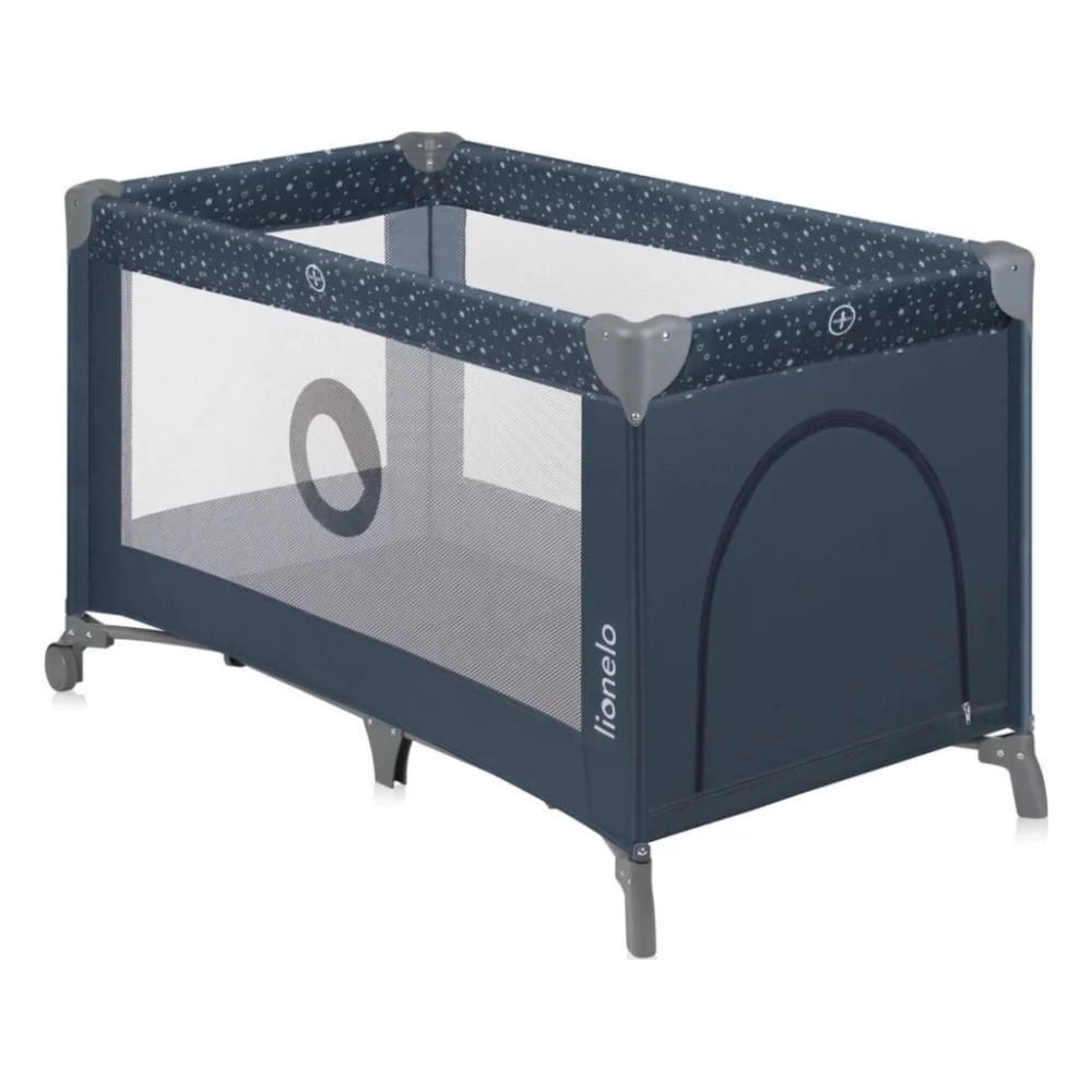 Дитячий манеж Lionelo Stefi BLUE GREY (LO-STEFI BLUE GREY)