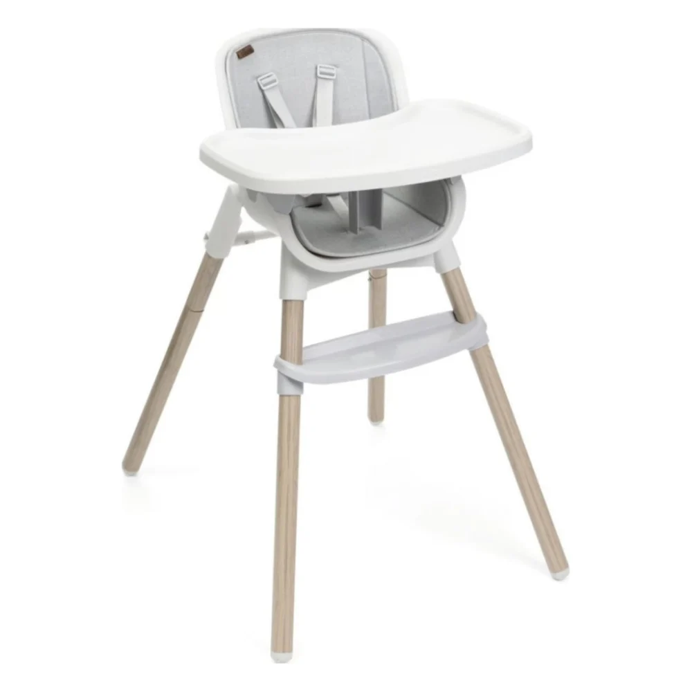 Стілець для годування Chicco Polly Zest Plus світло-сірий (87152.80)