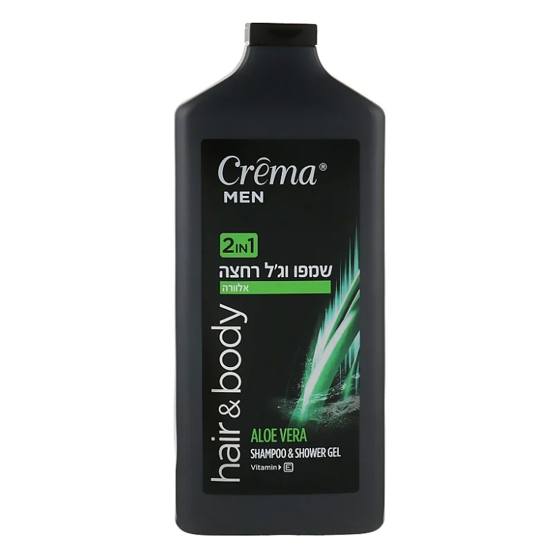 Шампунь Crema Men 2в1 Алое Вера 700 мл (7290012117435)
