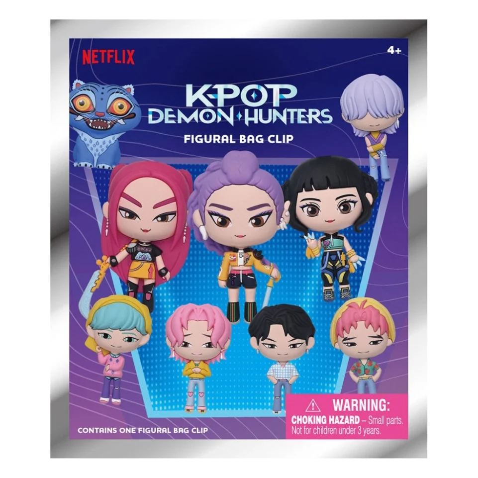 Брелок Monogram сюрприз K-Pop Demon hunters Кейпоп-мисливиці на демонів S1 (32775)
