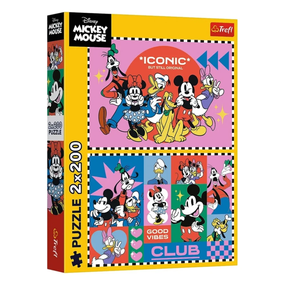 Пазл Trefl Mickey&friends Час з друзями 2х 200 елементів (5900511133196)