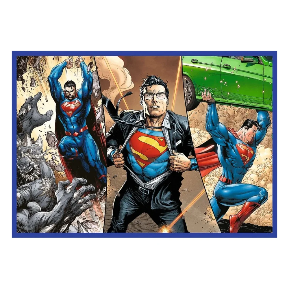 Пазл Trefl Superman Сміливість Супермена 4х250 елементів (5900511133400) — фото 3