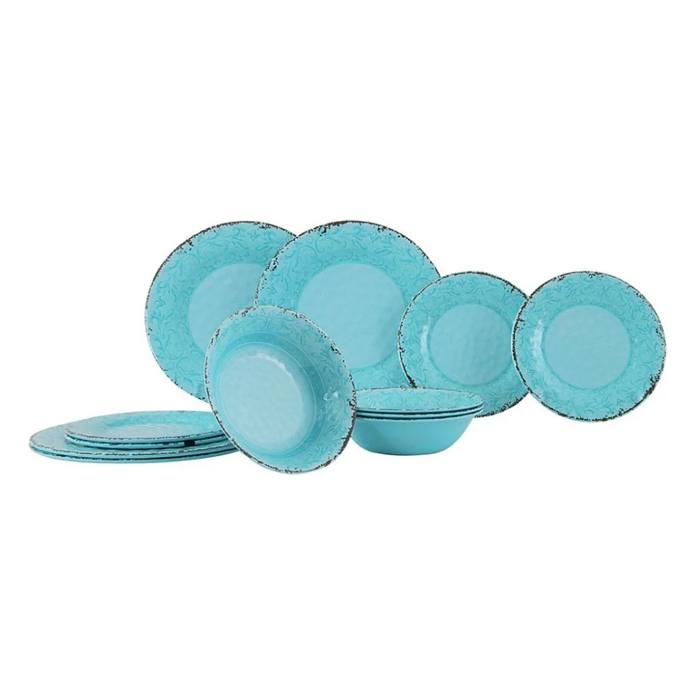 Набір для пікніка Gimex Tableware Stone 12 Pieces 4 Person Opal (6917103) (DAS303932)