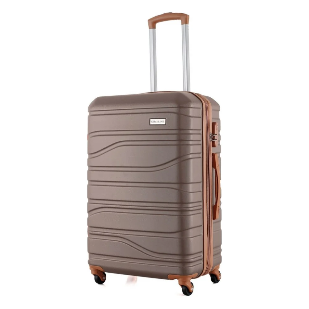 Валіза Semi Line 24" (M) Graphite/Brown (T5689-2) (DAS303579)