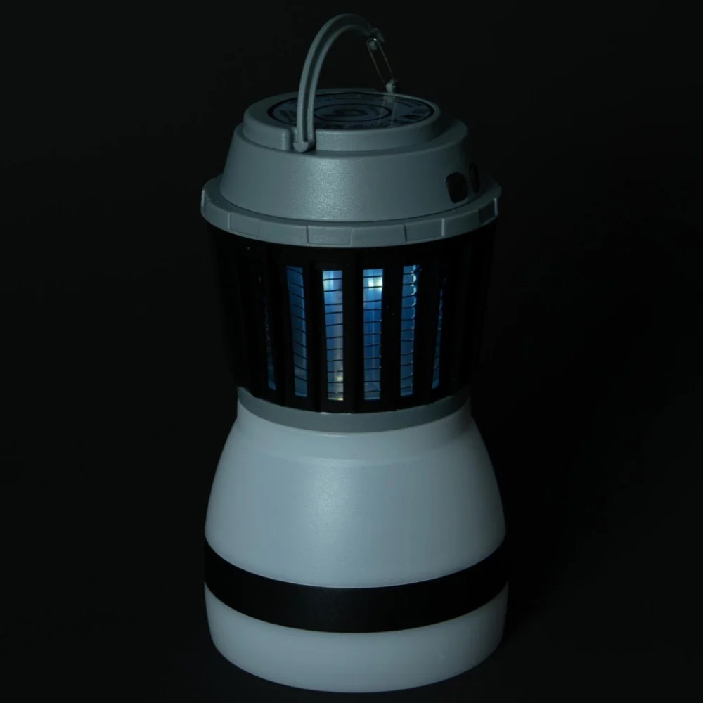 Ліхтар Bo-Camp + знищувач комах Atom WP Rechargable 200 Lumen Grey/Black (5818805) (DAS303871) — фото 9
