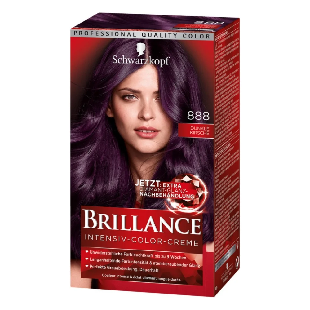 Фарба для волосся Brillance 888-Темна вишня 142.5 мл (4015000509824)