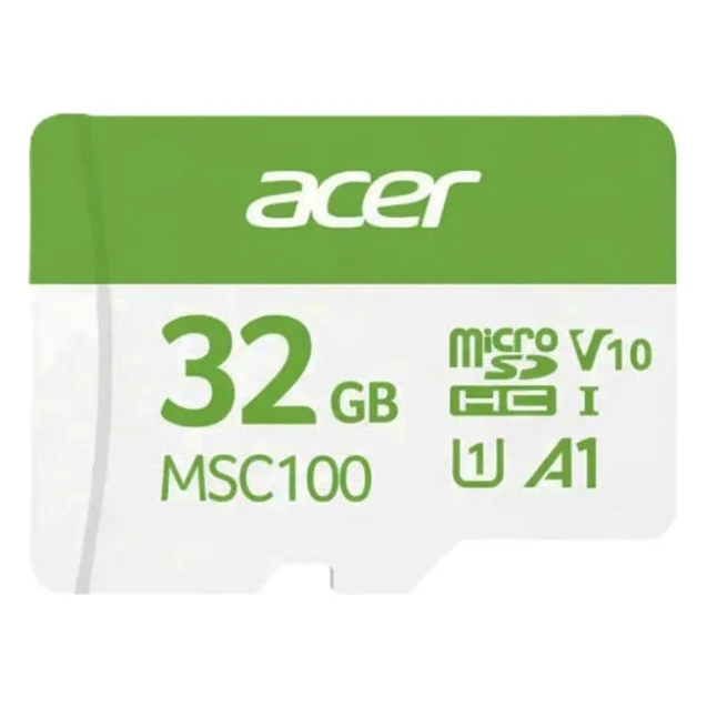 Карта пам'яті Acer 32GB microSD MSC100 (BL.9BWWA.335)