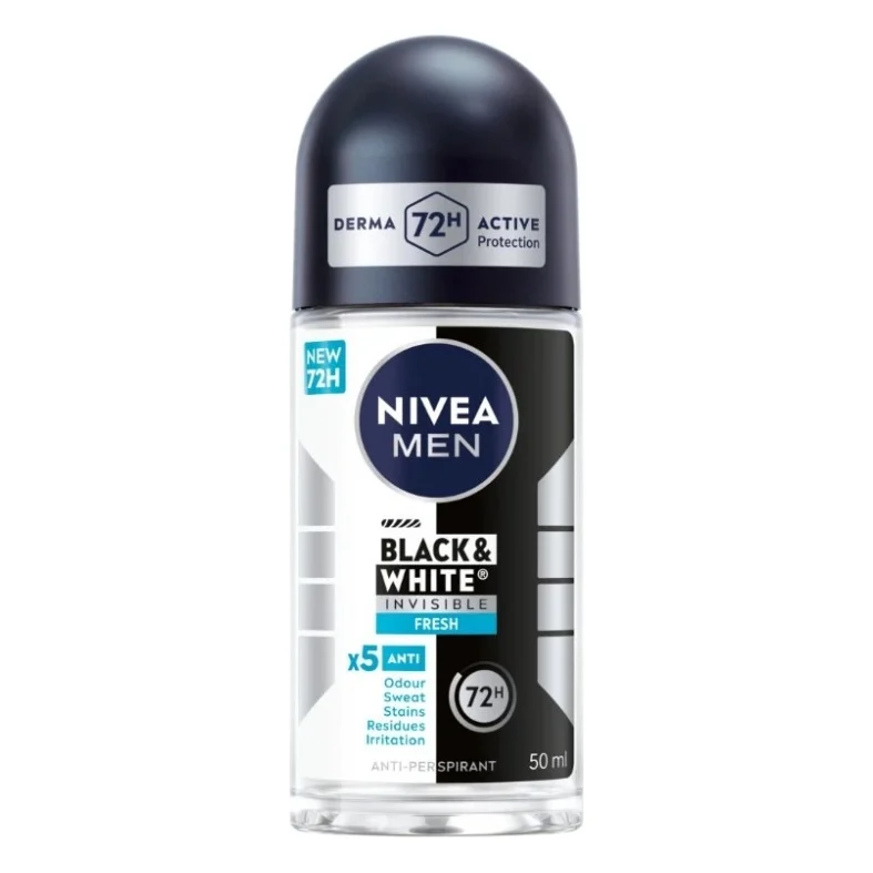 Антиперспірант Nivea MEN Black & White Invisible Fresh Anti-Perspirant 50 мл (4006000258614)