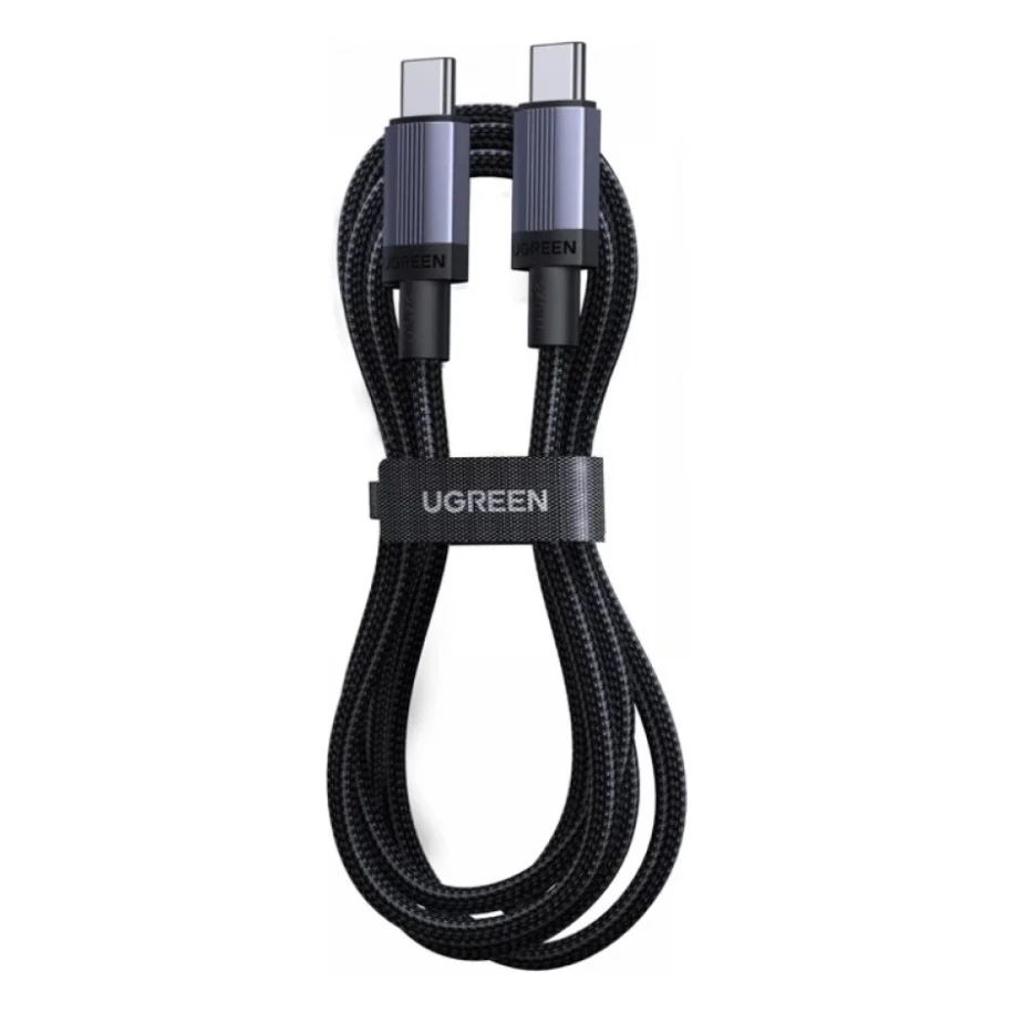 Дата кабель USB-C to USB-C 3.0m 100W 480Mbps black Ugreen (65834) — фото 3