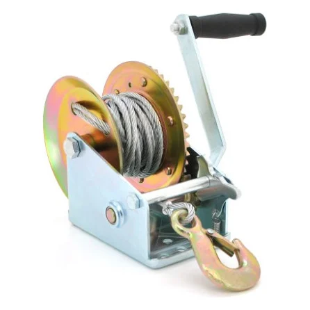 Лебідка Voltronic ручна, барабанна, 460кг, трос 7м (WO1600LB)