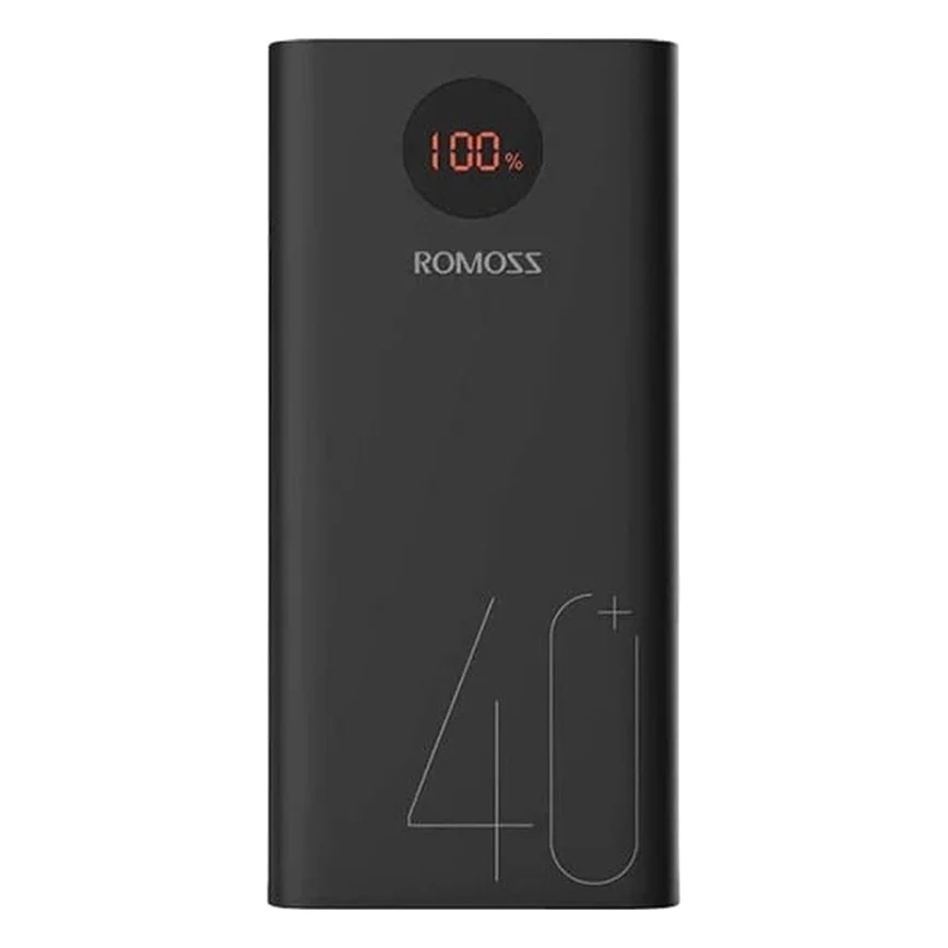 Батарея універсальна Romoss 40000mah PEA40 22.5W Black (PEA40-152-2111H)