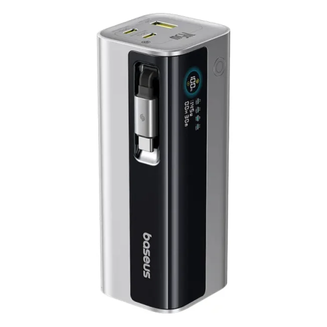 Батарея універсальна Baseus EnerGeek 20000mAh 145W Silver (E0027B02)