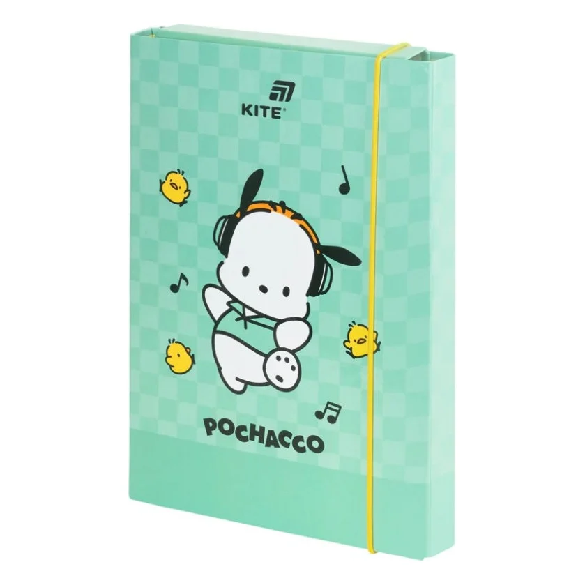 Папка для зошитів Kite на гумці Pochacco (PC26-210)