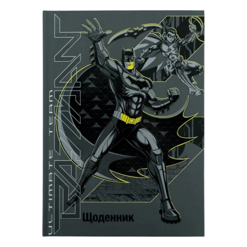 Щоденник шкільний Kite DC Batman, тверда обкладинка (DC26-262)