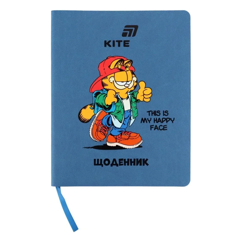 Щоденник шкільний Kite Garfield, м'яка обкладинка (GF26-283)