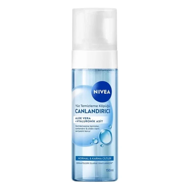 Пінка для вмивання Nivea Мус Освіжаючий 150 мл (4005900289025)