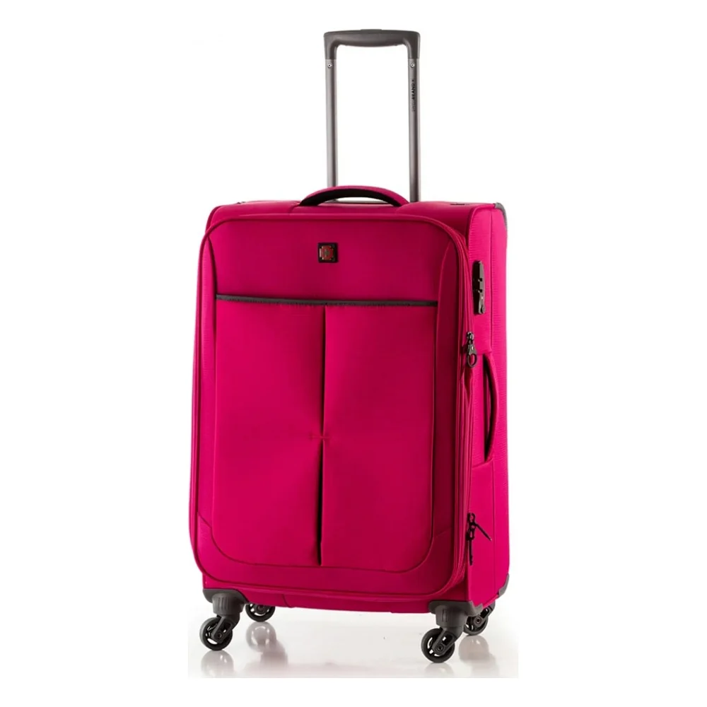 Валіза Swissbrand Silkeborg M Fuchsia/Light Grey (SWB_LLSIL941M)