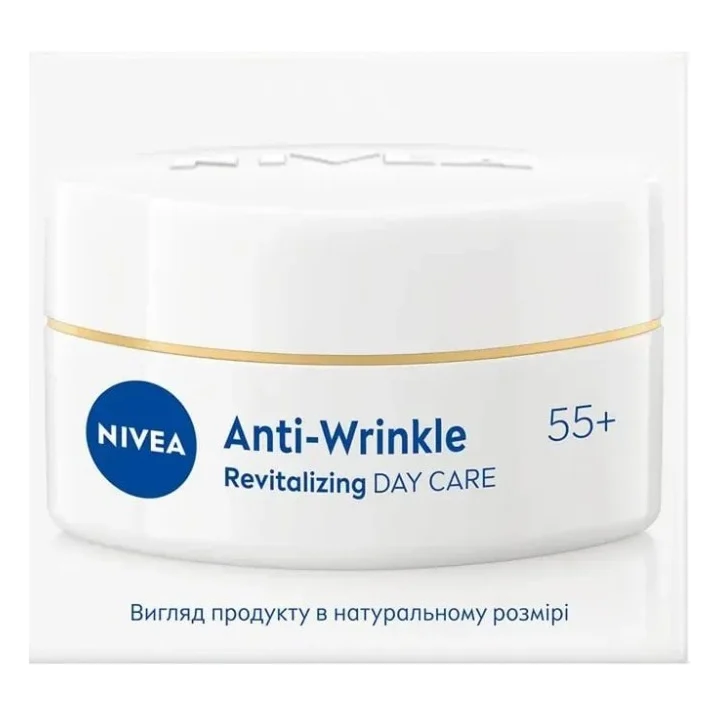 Крем для обличчя Nivea Anti-Wrinkle + Revitalising Day Cream 55+ 50 мл (5900017103181) — фото 3