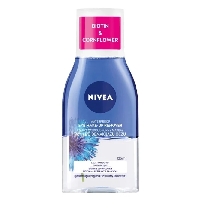 Засіб для зняття макіяжу Nivea Visage Double Effect Eye Make-Up Remover 125 мл (5900017040998)