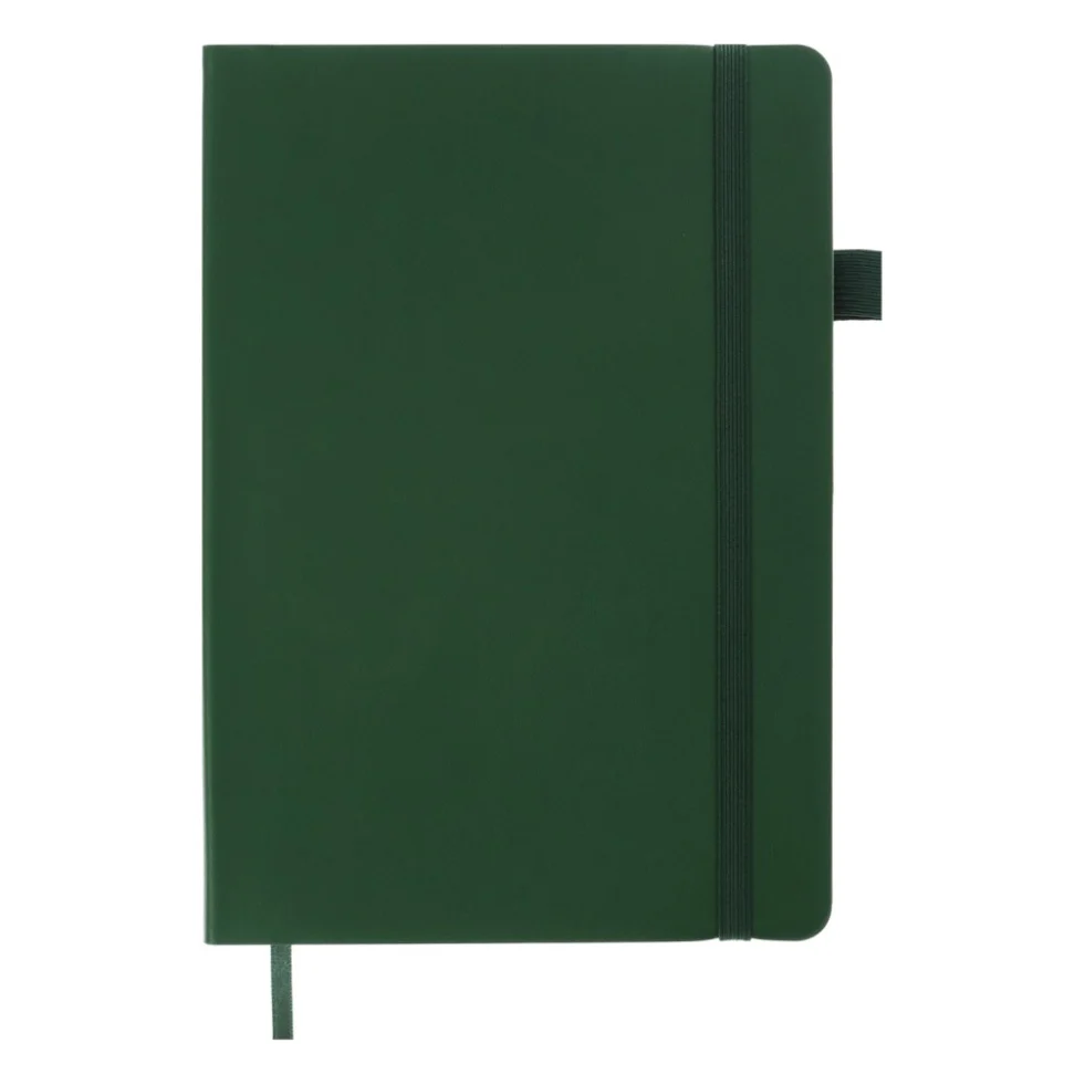 Книга записна Buromax BRIEF, А5, 96 аркушів, лінія, зелений (BM.295204-04)