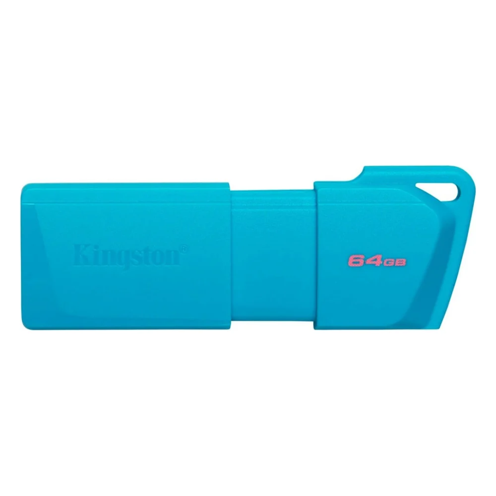 USB флеш накопичувач Kingston 64GB DataTraveler Exodia M Aqua Blue USB 3.2 Gen1 (KC-U2L64-7LB)