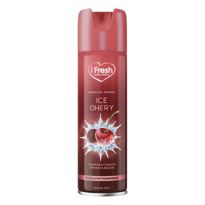 Освіжувач повітря iFresh Premium aroma Ice сherry 300 мл (4820268100047)