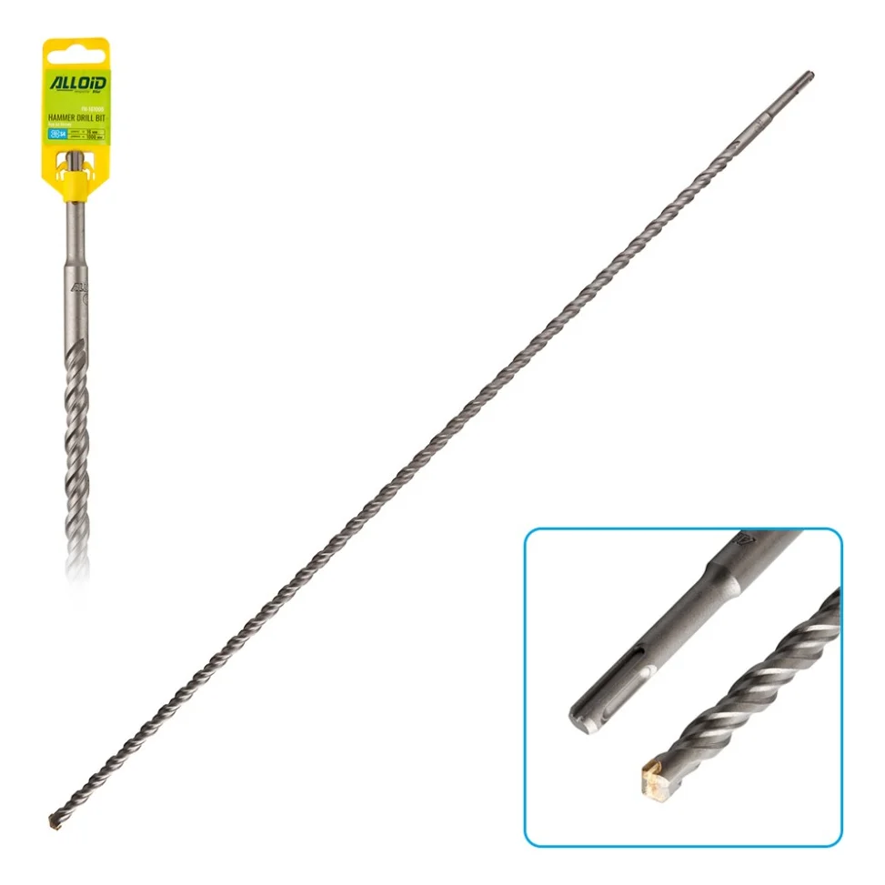 Бур Alloid по бетону, SDS-plus, S4, 161000мм (FH-161000)
