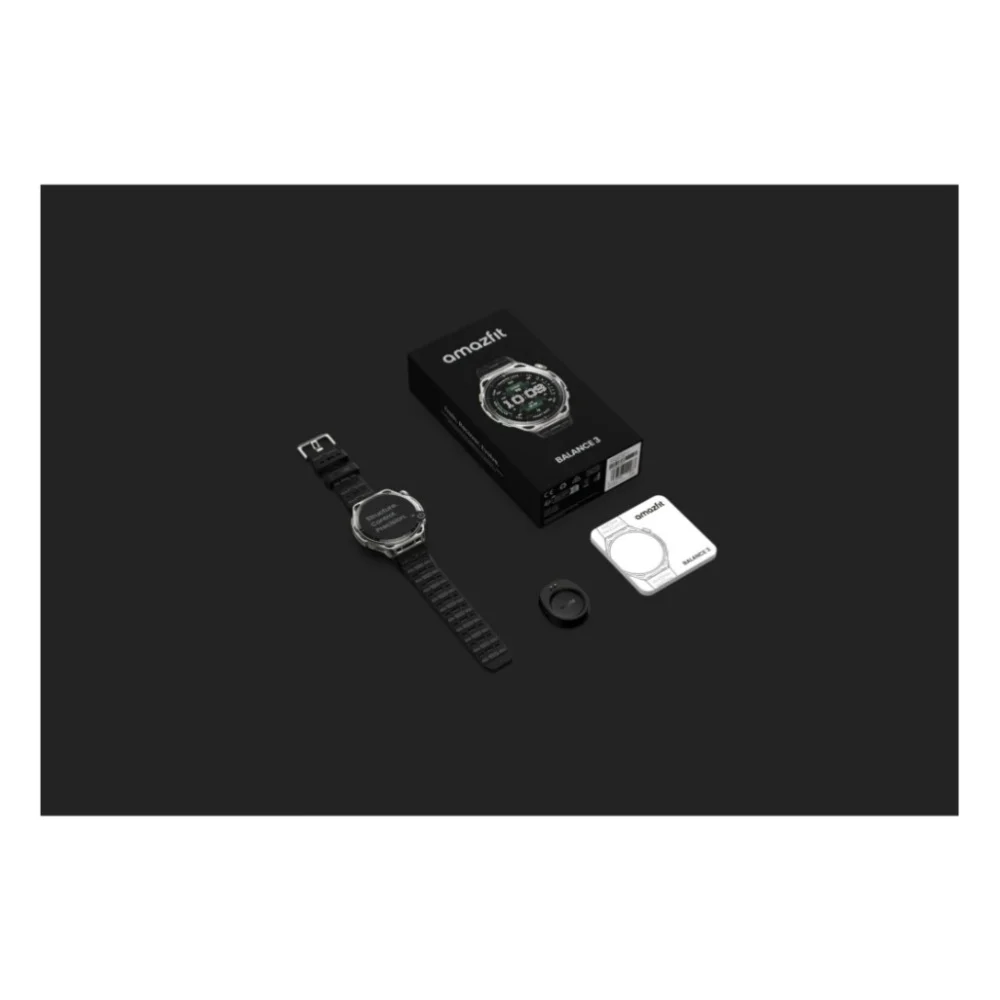 Смарт-годинник Amazfit Balance 3 W2566AP1N Стальний (1208789) — фото 11