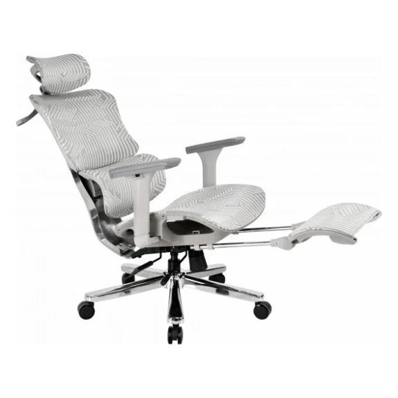 Офісне крісло GT Racer B-528 Gray/Light Gray — фото 4