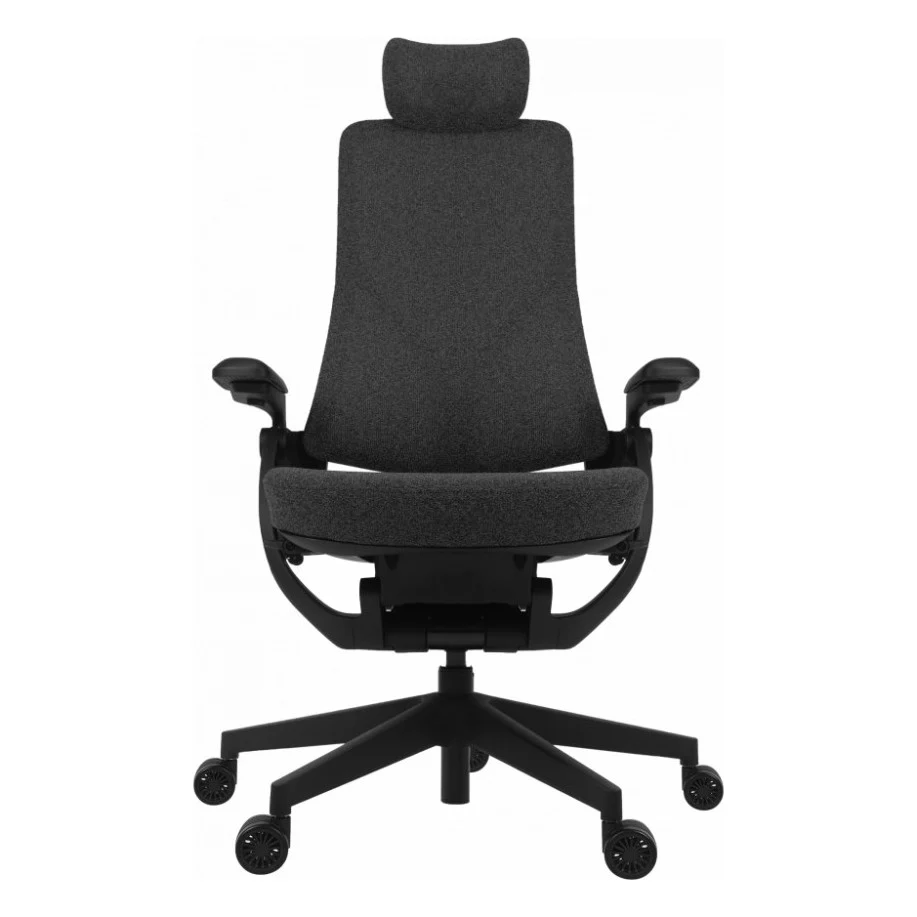 Офісне крісло GT Racer B-6314 Dark Gray/Black (B-6314 Fabric Dark Gray/Black) — фото 2