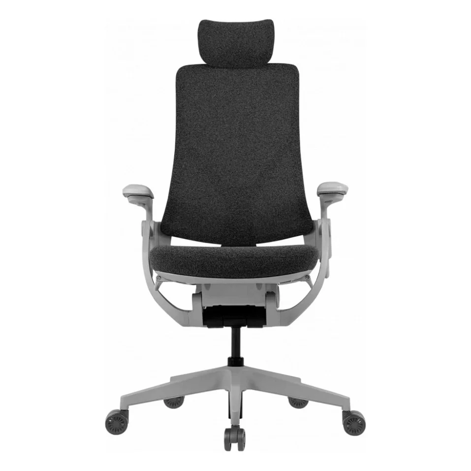 Офісне крісло GT Racer B-6314 Dark Gray/Gray (B-6314 Fabric Dark Gray/Gray) — фото 2
