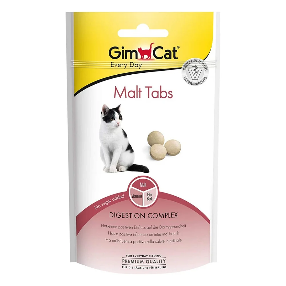 Вітаміни для котів GimCat Every Day Malt Tabs 40 г (4002064427034)
