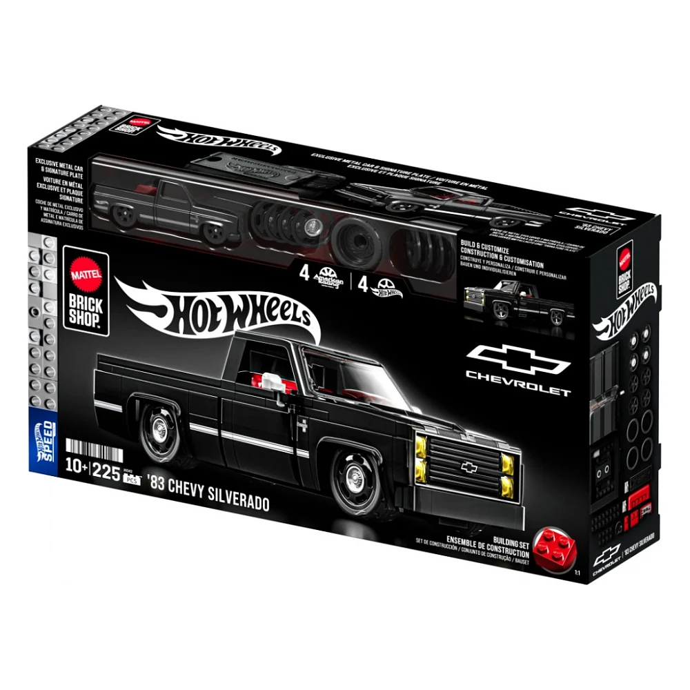 Конструктор Mattel Brick Shop Speed Chevy '83 Silverado (JKG42)