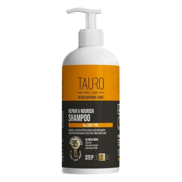 Шампунь для тварин Tauro Pro Line Ultra Natural Care Repair and Nourish 1000 мл (TPL63603)
