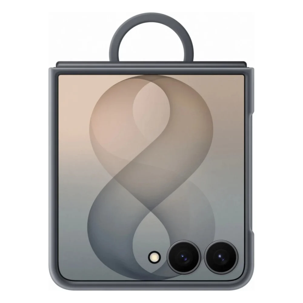 Чохол до мобільного телефона Samsung Galaxy Flip 8 Silicone Ring Magnet Graphite (EF-EF776CBEGUA)