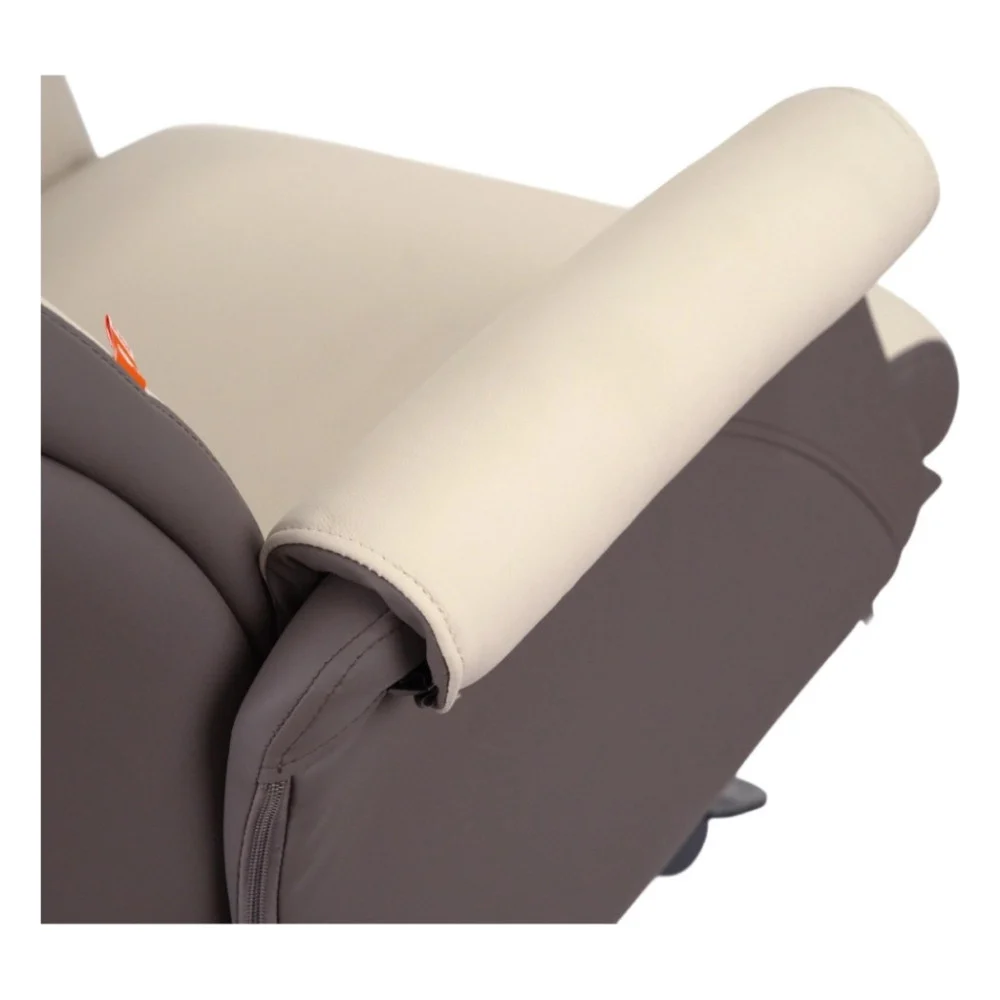 Офісне крісло Аклас Драгобрат, AL MB, Шкіра LC-F Beige/PU Dark Brown (00179841) — фото 10