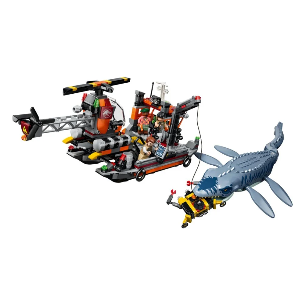 Конструктор LEGO Jurassic World Напад мозазавра на човен (77983) — фото 3