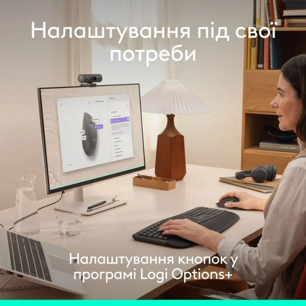 Мишка Logitech Signature Comfort Plus M850L Wireless/USB-C for Business Graphite (910-007704) — фото 5
